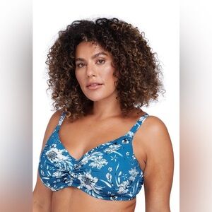 Artesands Fleur Du Champ Monet Soft Cup Underwire Bikini Top NWT